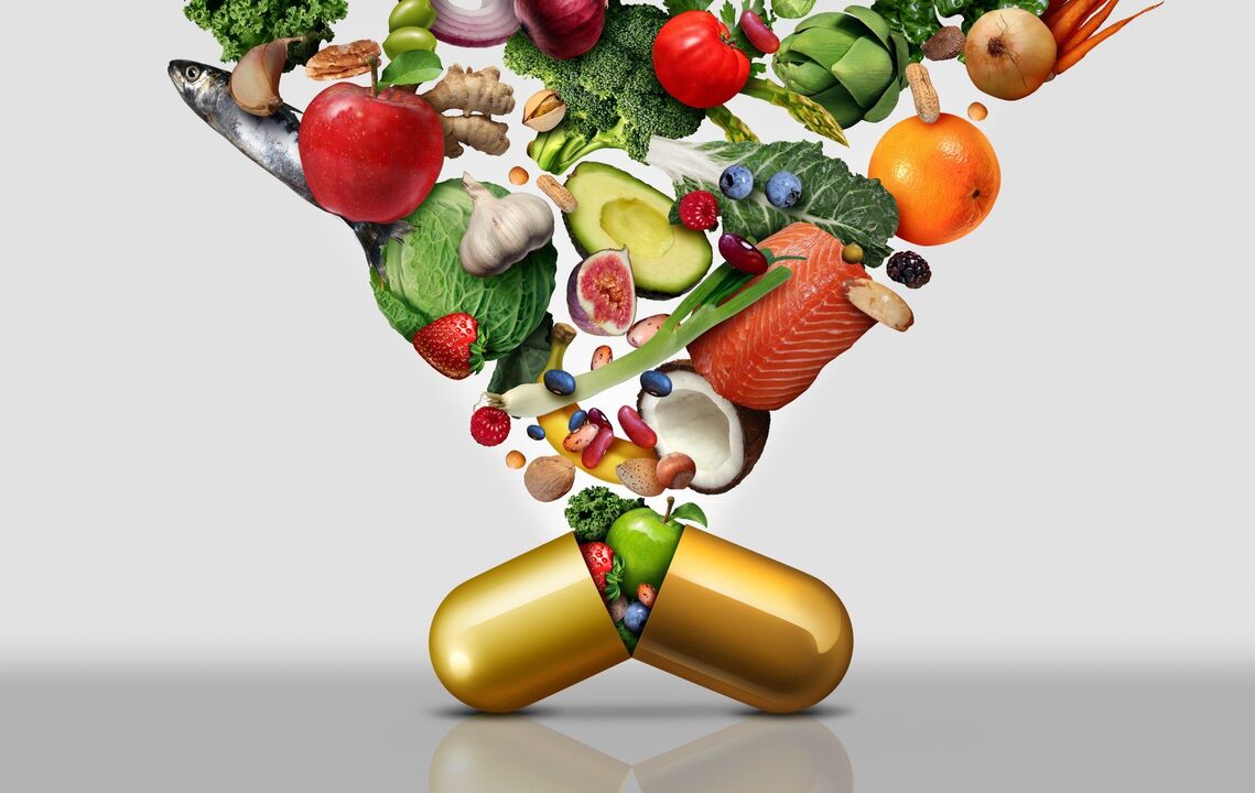 vitamins in food supplements for memory